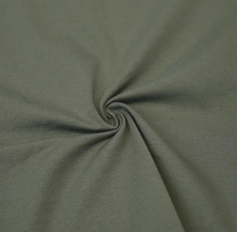 ¿Cuáles son las características de la tela de jersey de spandex de algodón orgánico en términos de comodidad y suavidad?